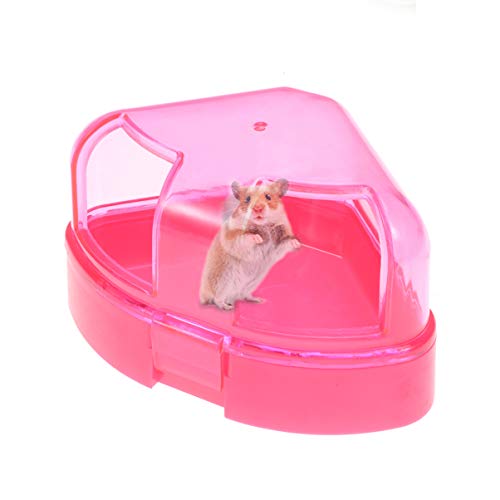 POPETPOP Hamster Sand Bath-Chinchilla Dust Bath-Plastic Sand Bath...
