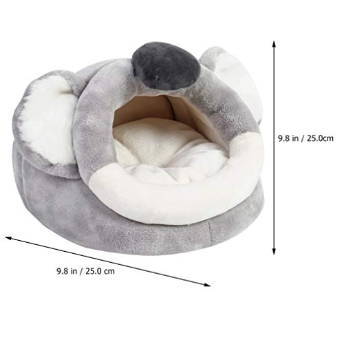 POPETPOP Hamster Winter Sleeping Bag Guinea Pigs House Nest Cave ...