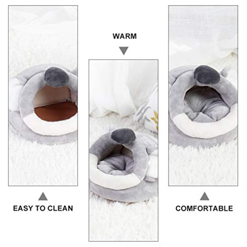 POPETPOP Hamster Winter Sleeping Bag Guinea Pigs House Nest Cave ...
