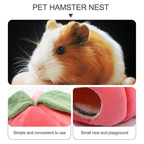 POPETPOP Pet Hamster Warm Bed House Hut Hanging Cage Nest for Min...