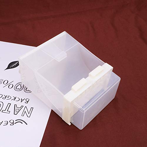 POPETPOP Pet No Mess Bird Feeder Parrot Automatic Feeder Parrot F...