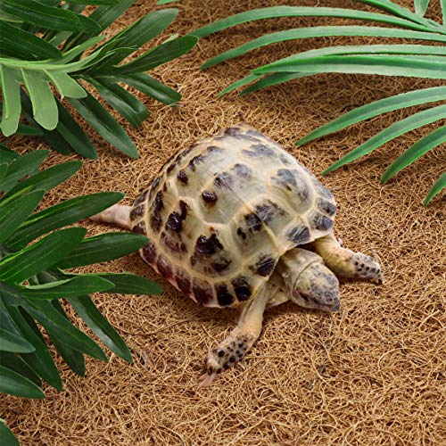 POPETPOP Reptile Carpet Coconut Fiber Reptiles Bedding Liner Clim...