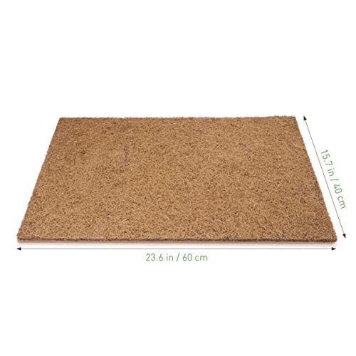 POPETPOP Reptile Carpet Coconut Fiber Reptiles Bedding Liner Clim...
