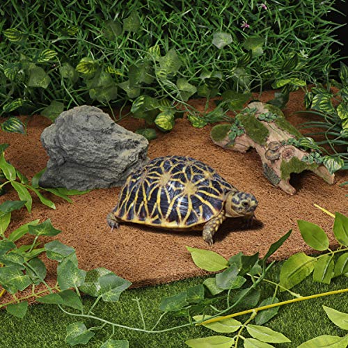 POPETPOP Reptile Carpet Coconut Fiber Reptiles Bedding Liner Clim...
