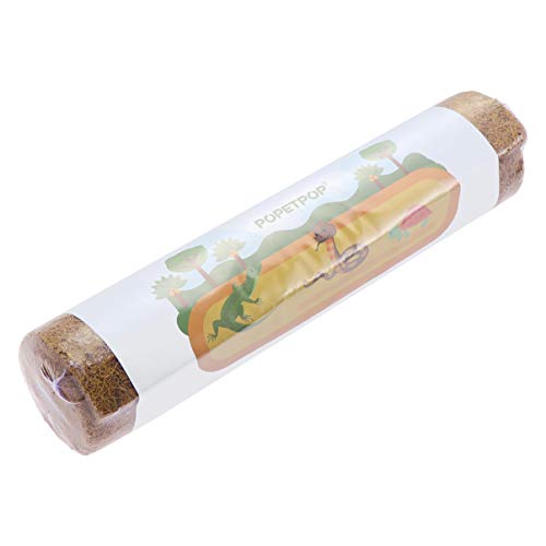 POPETPOP Reptile Carpet Coconut Fiber Reptiles Bedding Liner Clim...