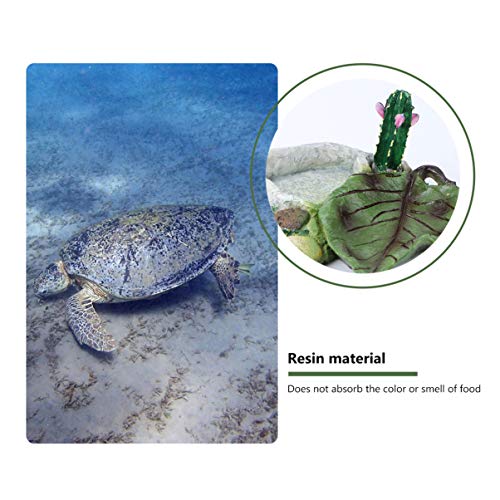 POPETPOP Reptile Water Bowl - Reptile Feeder Food Dish for Tortoi...