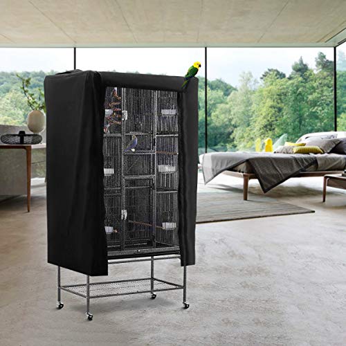 POPETPOP Universal Bird Parrot Cage Cover Washable Good Night Bir...