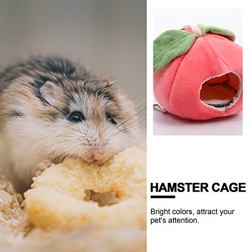 POPETPOP Winter Warm Hamster Hammock Cute Fruit Shape Design Smal...