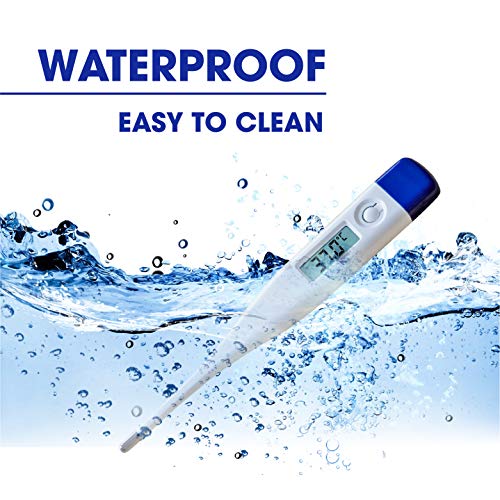 POPKA Basal Body Thermometer - Waterproof, Highly Accurate 1/100t...