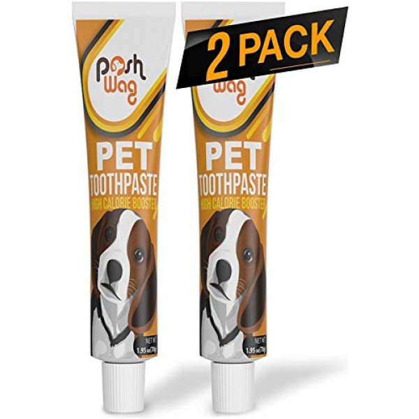2 Pack Dog Toothpaste [Fights Bad Breath] Toothpaste for Dog & Ca...