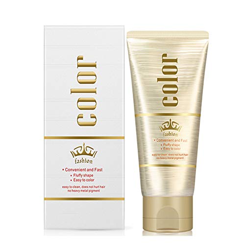Temporary Hair Color Wax, POSTA Hair Dye Wax 130g Hair Styling Co...