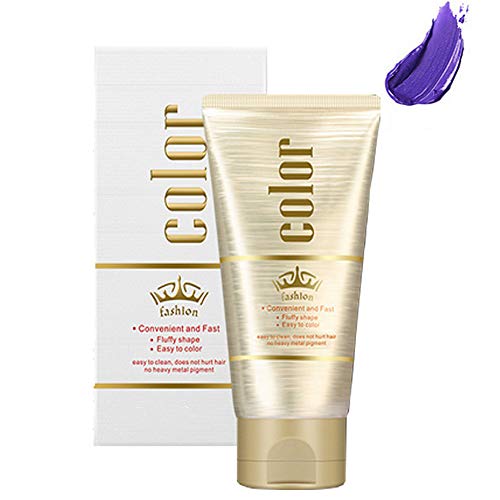Temporary Hair Color Wax, POSTA Hair Dye Wax 130g Hair Styling Co...
