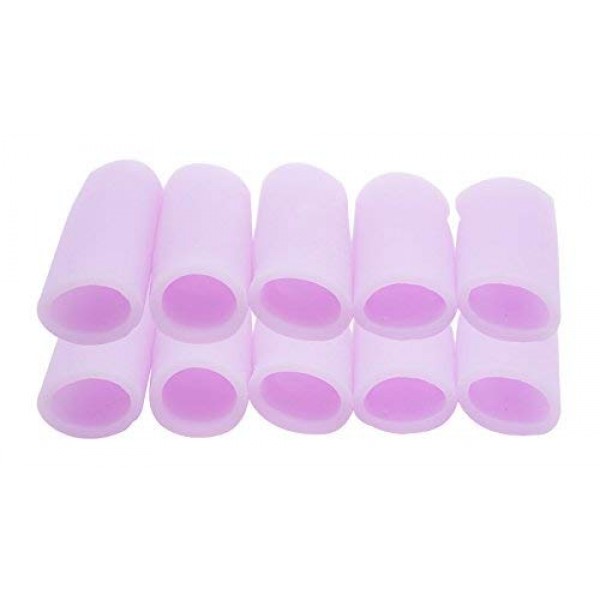 Povihome 10 Pack Finger Sleeve Protector Silicone Thumb Protector...