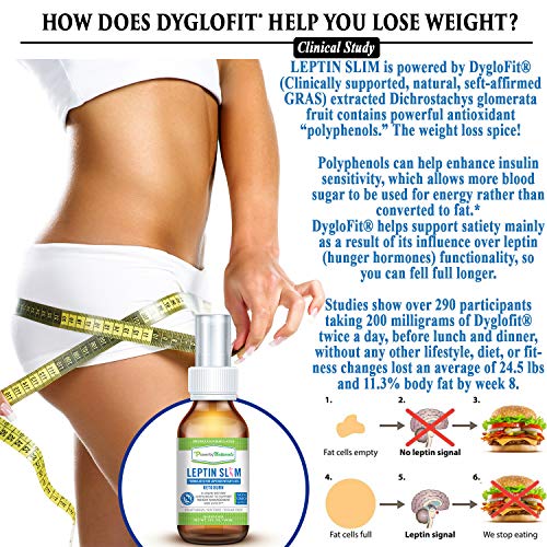 Power by Naturals - Leptin Slim - Dr Formulated Liquid Weight Man...
