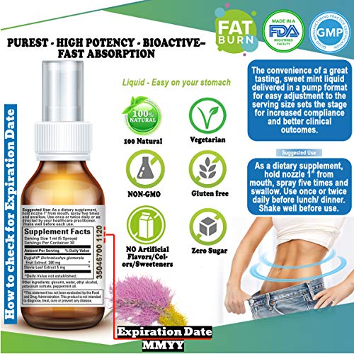 Power by Naturals - Leptin Slim - Dr Formulated Liquid Weight Man...