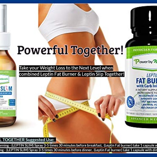 Power by Naturals - Leptin Slim - Dr Formulated Liquid Weight Man...