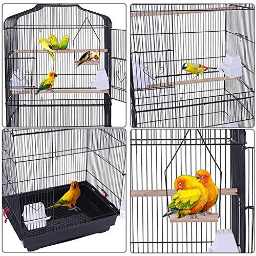 59-inch Bird Cage Open Top Standing Medium Small Parrot Parakeet ...