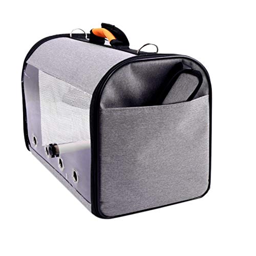 PQZATX Bird Travel Bag Portable Pet Bird Carrier Transparent Brea...