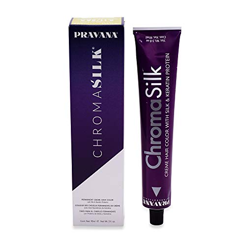 PRAVANA ChromaSilk Creme Hair Color with Silk & Keratin Protein, ...