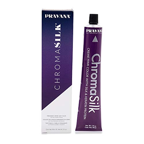 PRAVANA ChromaSilk Creme Hair Color with Silk & Keratin Protein, ...