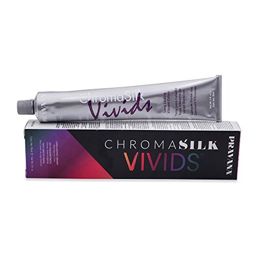 Pravana Chromasilk Vivids Crème, Hair Color, Color Yellow, 3 Fl Oz