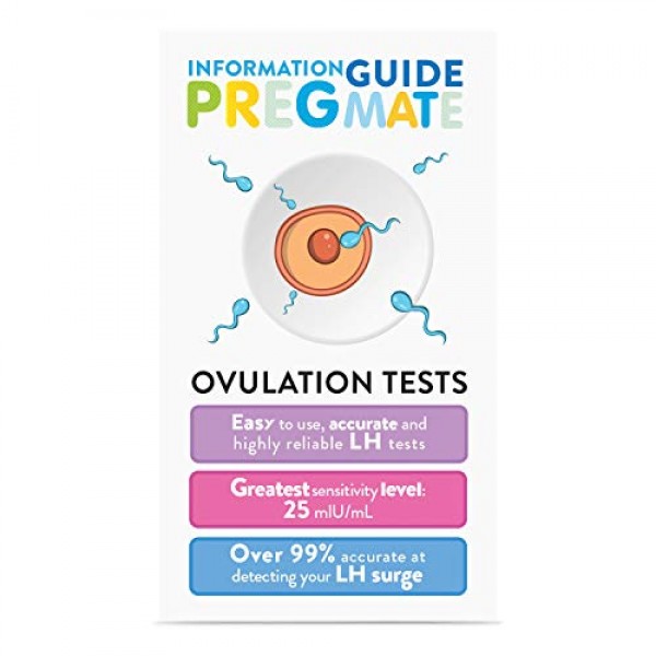 PREGMATE 20 Ovulation Midstream Tests Predictor Kit 20 Count