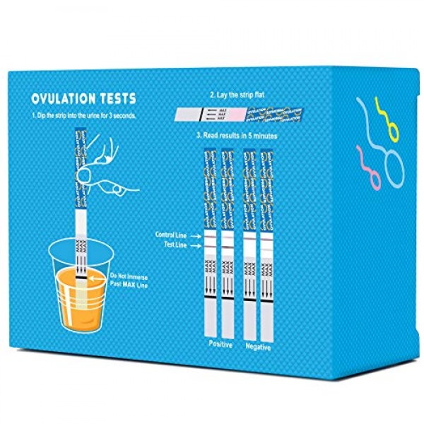 PREGMATE 25 Ovulation Test Strips Predictor Kit 25 Count