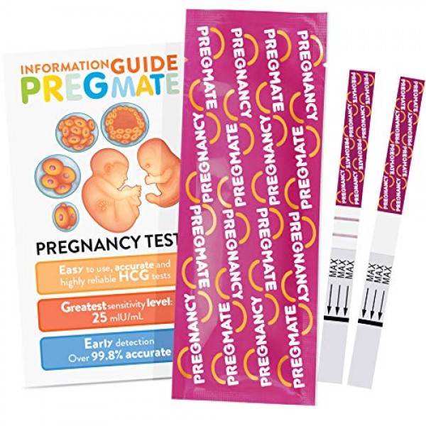 PREGMATE 40 Ovulation and 10 Pregnancy Test Strips Predictor Kit