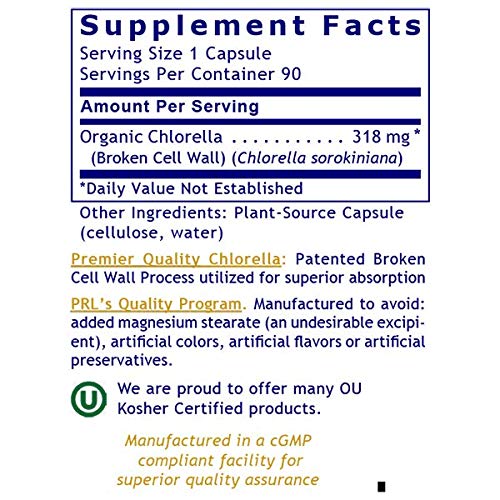 Premier Research Medi Chlorella-FX, Nutrient-Dense Super Greens, ...