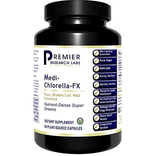 Premier Research Medi Chlorella-FX, Nutrient-Dense Super Greens, ...