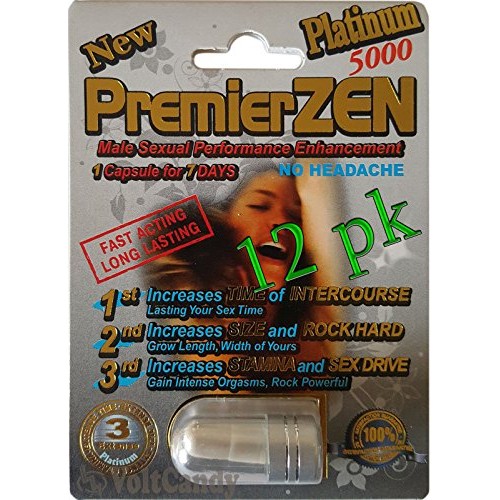 PremierZEN Platinum 5000mg Male Sexual Performance Enhancement %1...