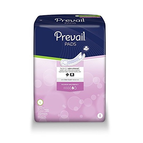 Prevail Bladder Control Pad, Maximum w/Extra Coverage - 13 - - C...