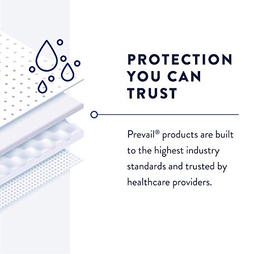 Prevail Incontinence Belted Shields, Extra Absorbency, 120 Count