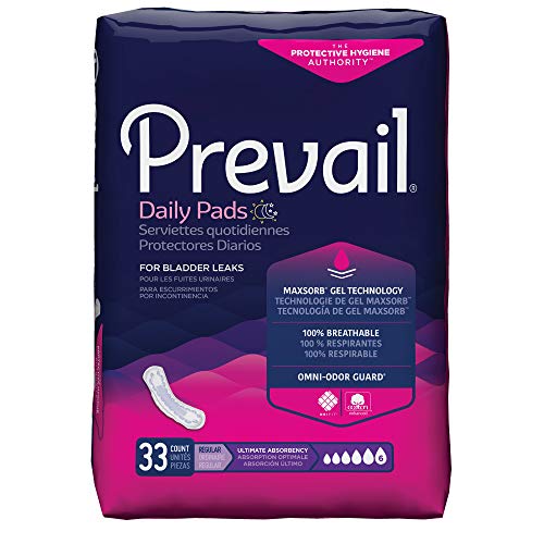 Prevail Ultimate Absorbency Incontinence Bladder Control Pads for...