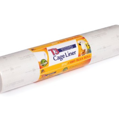 Prevue Hendryx Pet Products T3 Antimicrobial Cage Liner, 21-1/2-I...