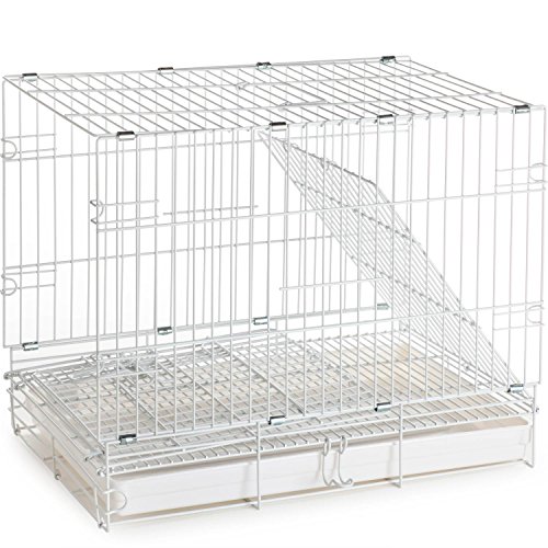 Prevue Hendryx Travel Bird Cage 1305 White, 20-Inch by 12-1/2-Inc...