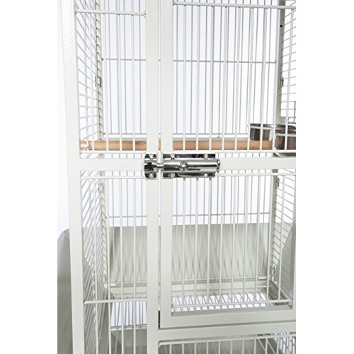 Prevue Pet Products 34512 Dometop Bird Cage, Small, Chalk White