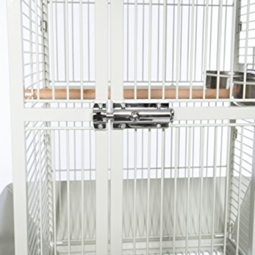 Prevue Pet Products 34512 Dometop Bird Cage, Small, Chalk White