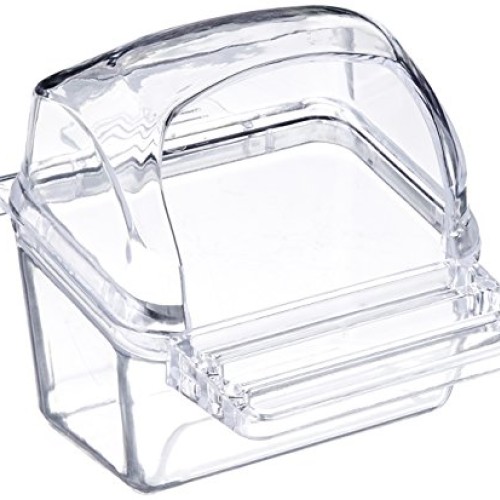 Prevue Pet Products BPV1219 1-Card Hooded Bird Cage Plastic Cup, ...
