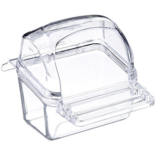 Prevue Pet Products BPV1219 1-Card Hooded Bird Cage Plastic Cup, ...