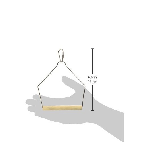 Prevue Pet Products BPV388 Natural Wood Birdie Basics Birch/Wire ...