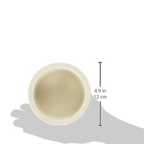 Prevue Pet Products Ceramic 4 Bowl Replacement Cup Set, Bone Whit...