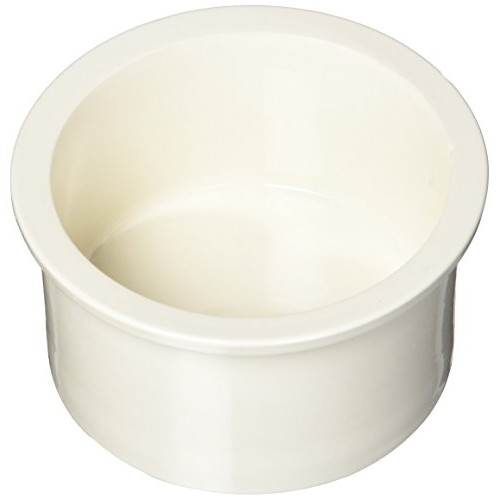 Prevue Pet Products Ceramic 4 Bowl Replacement Cup Set, Bone Whit...