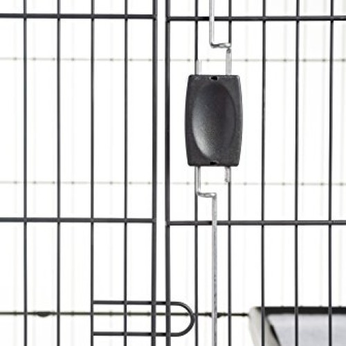 Prevue Pet Products Deluxe Cat Home With 3 Levels, Black