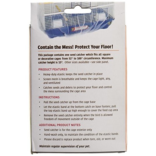 Prevue Pet Products Mesh Bird Seed Catcher 13 H, Large Size