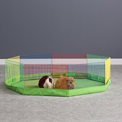 Prevue Pet Products Multi-Color Small Pet Playpen 40090,13x35.87x...
