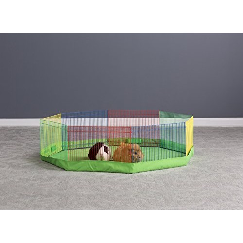 Prevue Pet Products Multi-Color Small Pet Playpen 40090,13x35.87x...