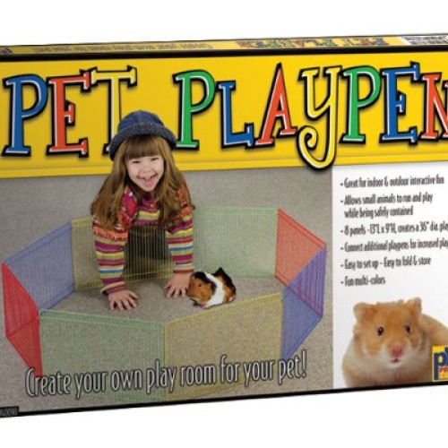Prevue Pet Products Multi-Color Small Pet Playpen 40090,13x35.87x...