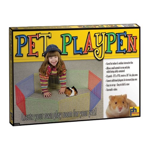Prevue Pet Products Multi-Color Small Pet Playpen 40090,13x35.87x...
