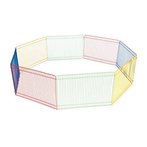 Prevue Pet Products Multi-Color Small Pet Playpen 40090,13x35.87x...